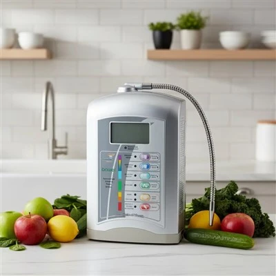 meaisín ionizer uisce countertop